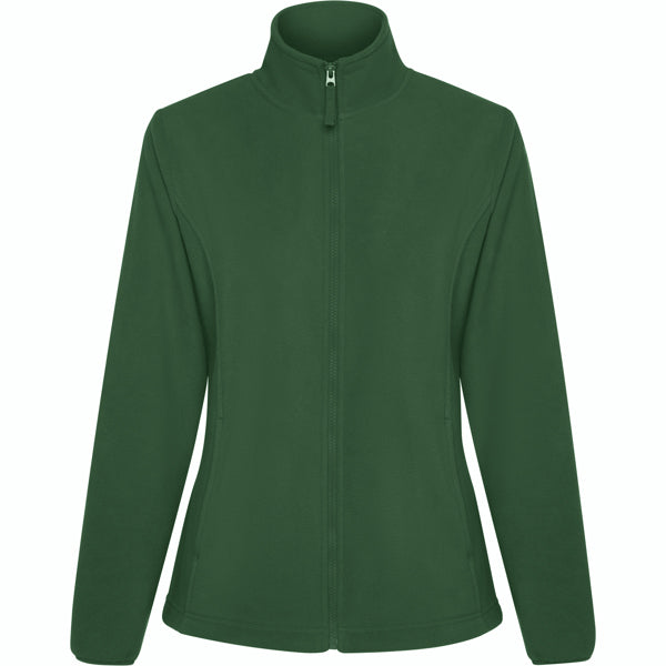 ROLY NEW ARTIC WOMAN Women's fleece jacket in bottle green - promotional clothing printed with your company logo