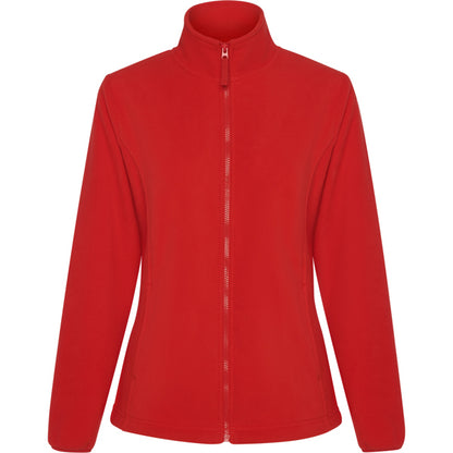 ROLY NEW ARTIC WOMAN Women's fleece jacket in red - promotional clothing printed with your company logo