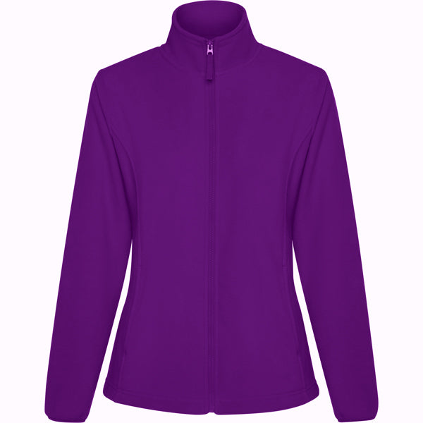 ROLY NEW ARTIC WOMAN Women's fleece jacket in purple - promotional clothing printed with your company logo