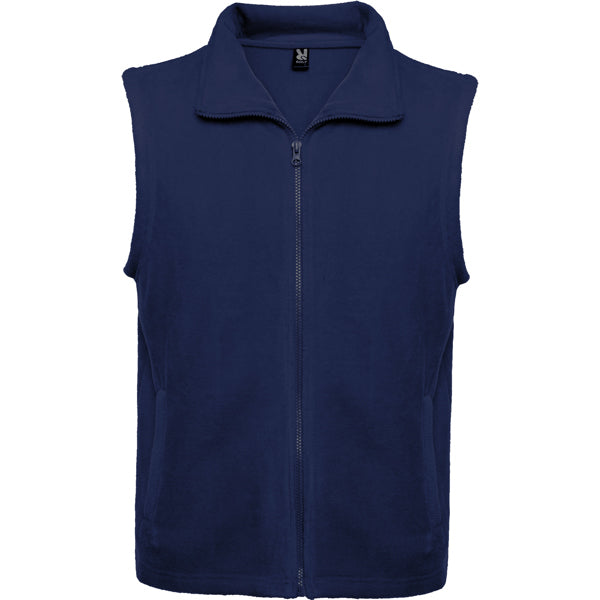 ROLY NEW BELLAGIO Unisex fleece vest in navy blue - promotional clothing printed with your company logo