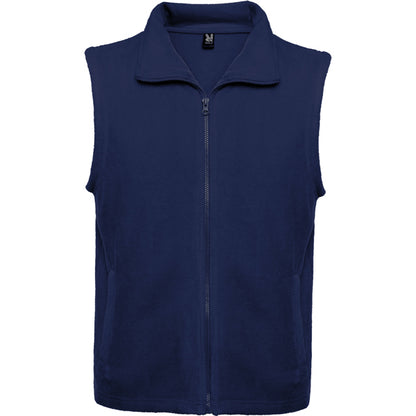 ROLY NEW BELLAGIO Unisex fleece vest in navy blue - promotional clothing printed with your company logo