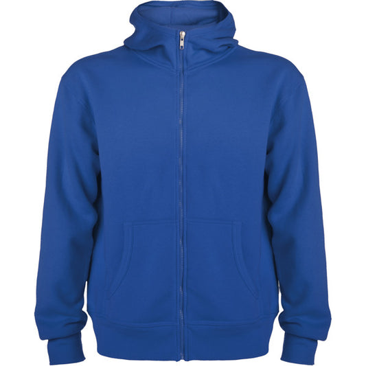 ROLY MONTBLANC Men's hoodie in royal blue - promotional clothing printed with your company logo