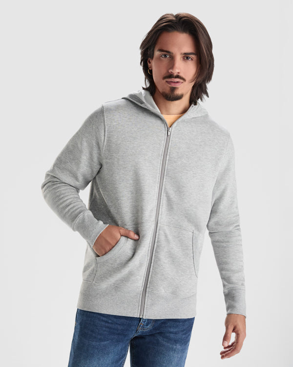 ROLY MONTBLANC Men's hoodie in black - promotional clothing printed with your company logo