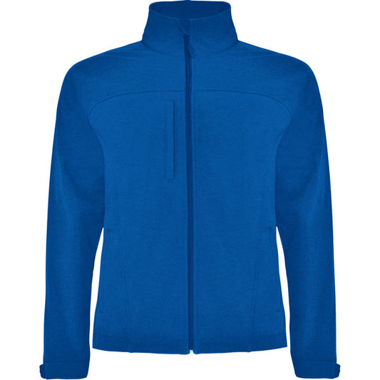 ROLY RUDOLPH Men's softshell jacket in royal blue - promotional clothing printed with your company logo