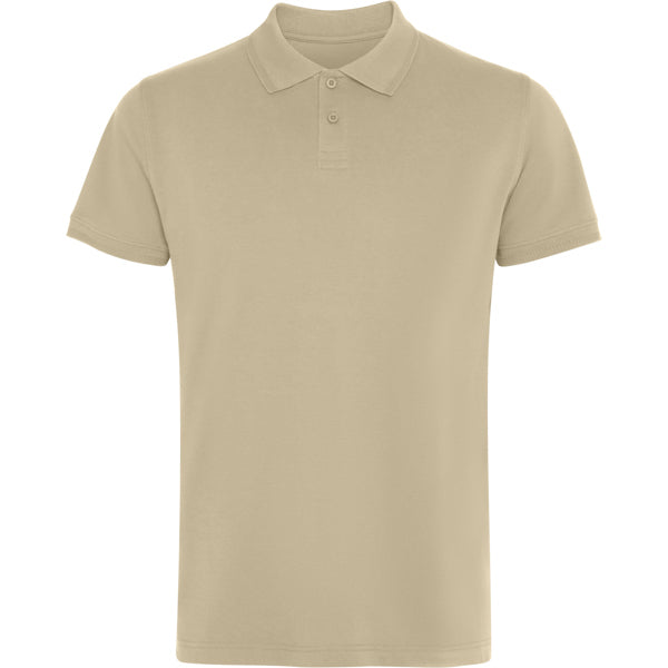 ROLY WOS Unisex polo shirt in sand - promotional clothing printed with your company logo