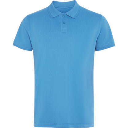 ROLY WOS Unisex polo shirt in turquoise - promotional clothing printed with your company logo