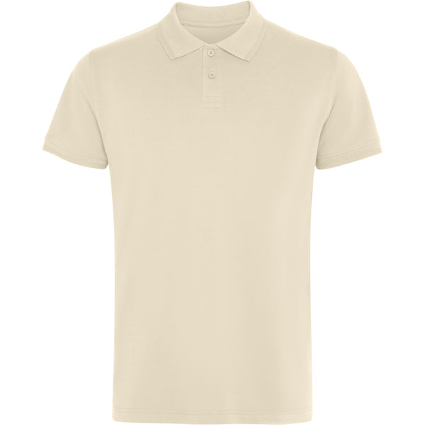 ROLY WOS Unisex polo shirt in angora (natural) - promotional clothing printed with your company logo