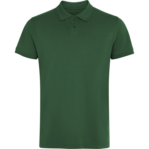 ROLY WOS Unisex polo shirt in bottle green - promotional clothing printed with your company logo
