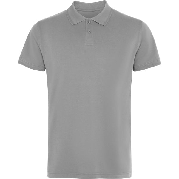ROLY WOS Unisex polo shirt in heather grey - promotional clothing printed with your company logo