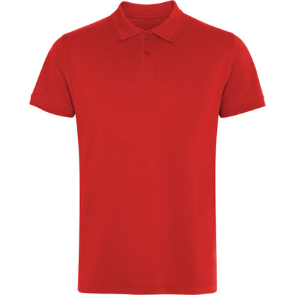 ROLY WOS Unisex polo shirt in red - promotional clothing printed with your company logo
