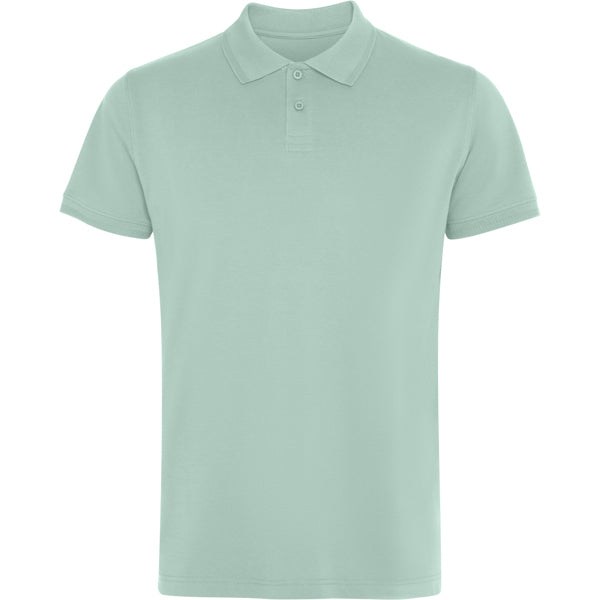 ROLY WOS Unisex polo shirt in green mint - promotional clothing printed with your company logo
