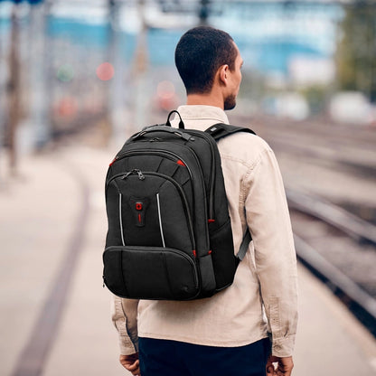 Wenger Carbon Pro Business Backpack with 15.6" Laptop Sleeve and Tablet Pocket