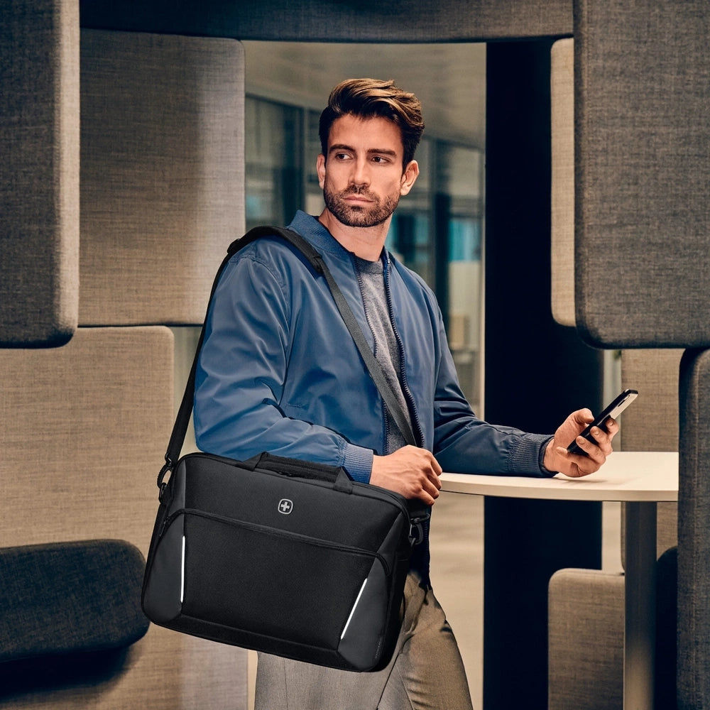 Wenger XE Compact Brief 16 16” Laptop Briefcase with Tablet Pocket