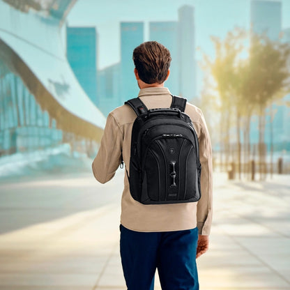 Wenger Legacy Black Series 16" Laptop Backpack with Tablet Pocket