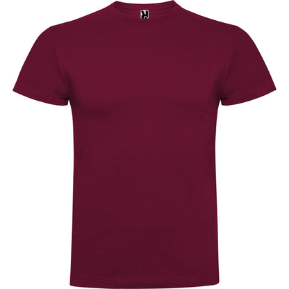 ROLY BRACO Men's T-shirt in plum red - promotional clothing printed with your company logo