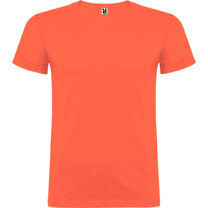 ROLY BEAGLE Unisex T-shirt in coral - promotional clothing printed with your company logo