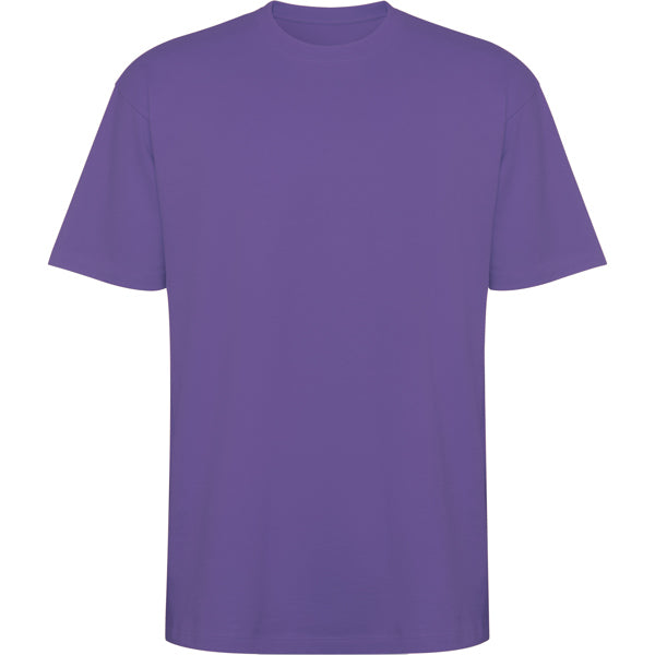 ROLY BULL Unisex T-shirt in iris purple - promotional clothing printed with your company logo