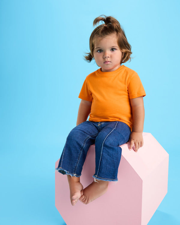 ROLY BABY Baby T-shirt in white - promotional clothing printed with your company logo