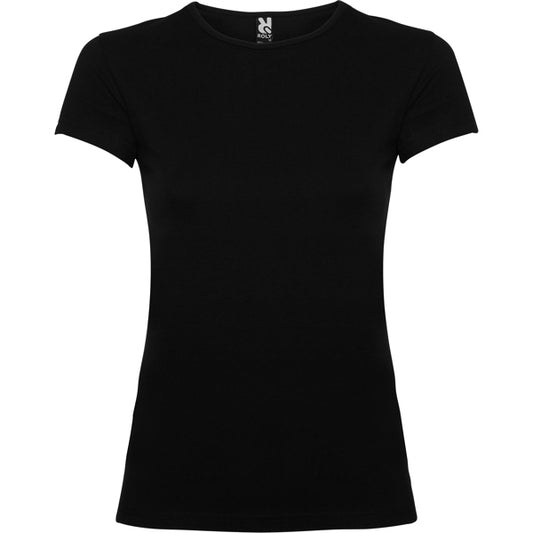 ROLY BALI Women's T-shirt in black - promotional clothing printed with your company logo