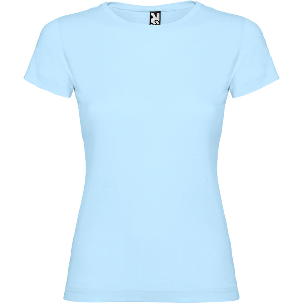 ROLY JAMAICA Women's T-shirt in sweet blue - promotional clothing printed with your company logo