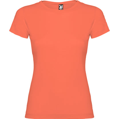 ROLY JAMAICA Women's T-shirt in coral - promotional clothing printed with your company logo