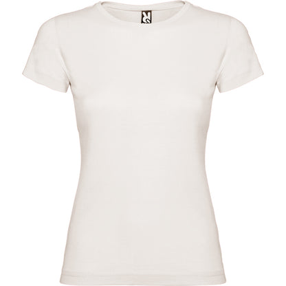 ROLY JAMAICA Women's T-shirt in vintage white - promotional clothing printed with your company logo