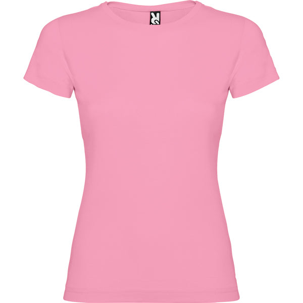 ROLY JAMAICA Women's T-shirt in silk pink - promotional clothing printed with your company logo