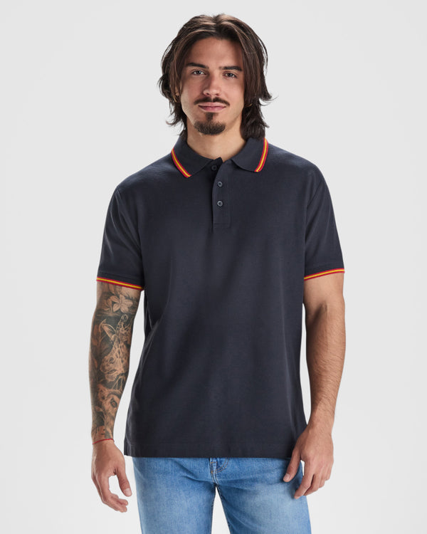 ROLY NATION Men's polo shirt in white - promotional clothing printed with your company logo