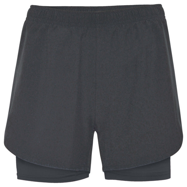 ROLY LANUS Women's shorts in ebony/ebony - promotional clothing printed with your company logo