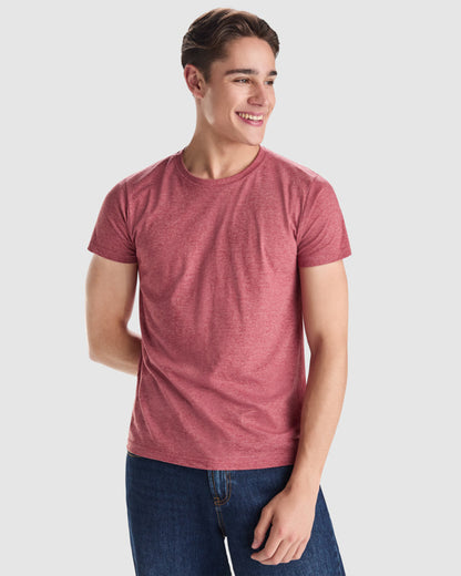 ROLY FOX Men's T-shirt in heather black - promotional clothing printed with your company logo