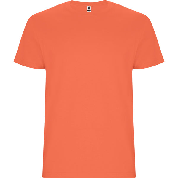 ROLY STAFFORD Men's T-shirt in coral - promotional clothing printed with your company logo