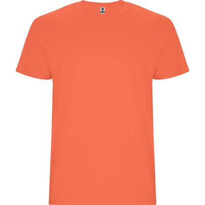 ROLY STAFFORD Men's T-shirt in coral - promotional clothing printed with your company logo