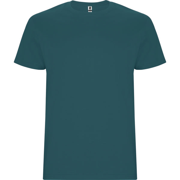 ROLY STAFFORD Men's T-shirt in blue lake - promotional clothing printed with your company logo