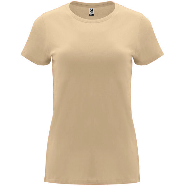 ROLY CAPRI Women's T-shirt in angora (natural) - promotional clothing printed with your company logo