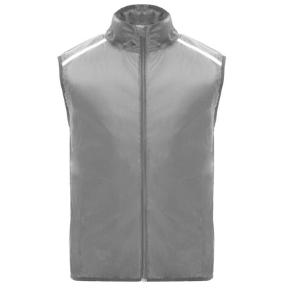 ROLY JANNU Unisex windbreaker in grey - promotional clothing printed with your company logo