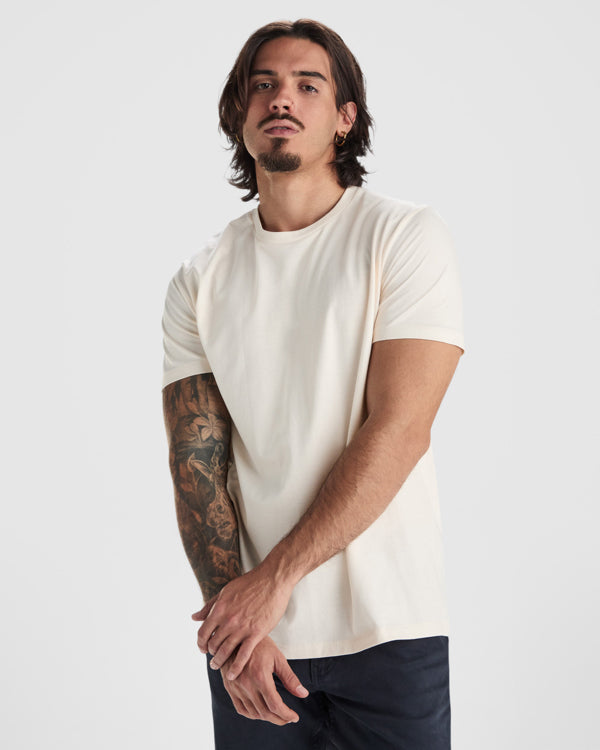 ROLY GOLDEN Men's T-shirt in white - promotional clothing printed with your company logo