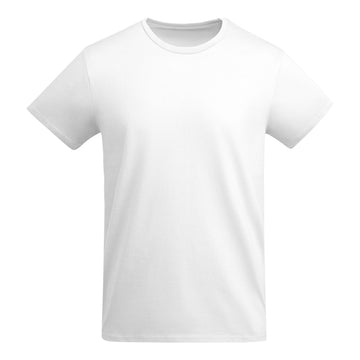 ROLY BREDA Men's T-shirt in white - promotional clothing printed with your company logo