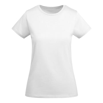 ROLY BREDA WOMAN Women's T-shirt in white - promotional clothing printed with your company logo