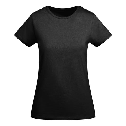 ROLY BREDA WOMAN Women's T-shirt in black - promotional clothing printed with your company logo