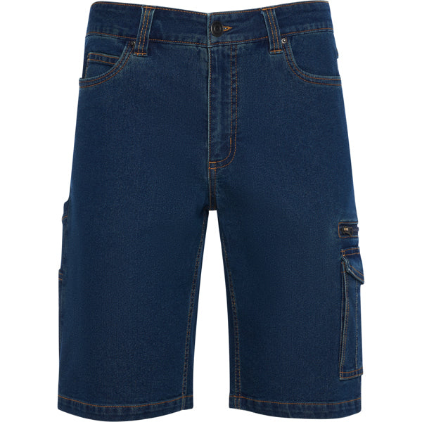 ROLY WRK NIVUS Unisex shorts in blue jeans - promotional clothing printed with your company logo