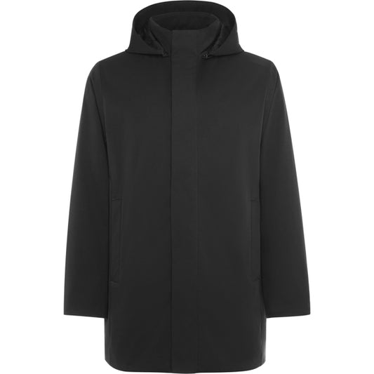 ROLY DOME Unisex parka in black - promotional clothing printed with your company logo