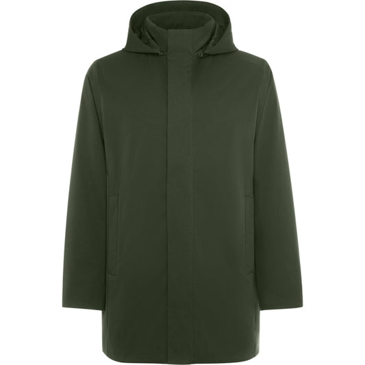 ROLY DOME Unisex parka in green smoke - promotional clothing printed with your company logo