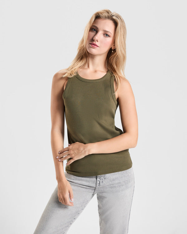 ROLY DRIBE Women's T-shirt in white - promotional clothing printed with your company logo