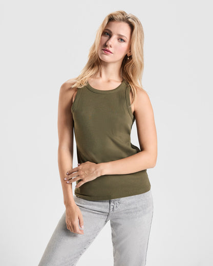 ROLY DRIBE Women's T-shirt in white - promotional clothing printed with your company logo