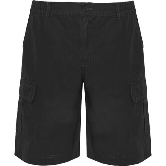 ROLY WRK ARMOUR Men's bermuda shorts in black - promotional clothing printed with your company logo