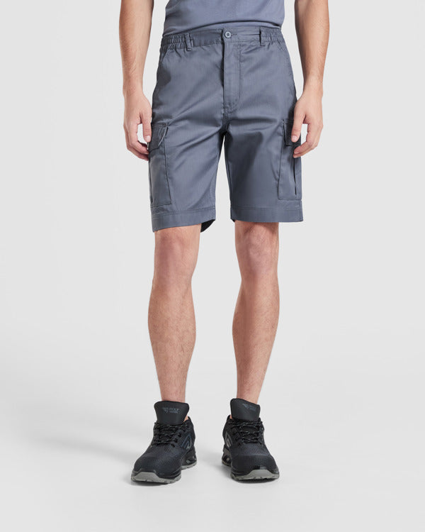 ROLY WRK ARMOUR Men's bermuda shorts in white - promotional clothing printed with your company logo