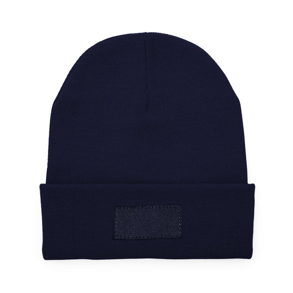 Stamina BULNES Acrylic beanie in navy blue - promotional merchandise printed with your company logo