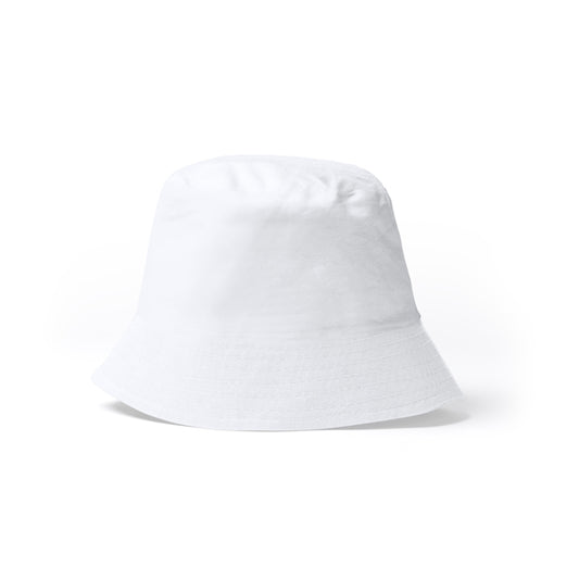 Stamina BOBIN Cotton bucket bob hat in white - promotional merchandise printed with your company logo
