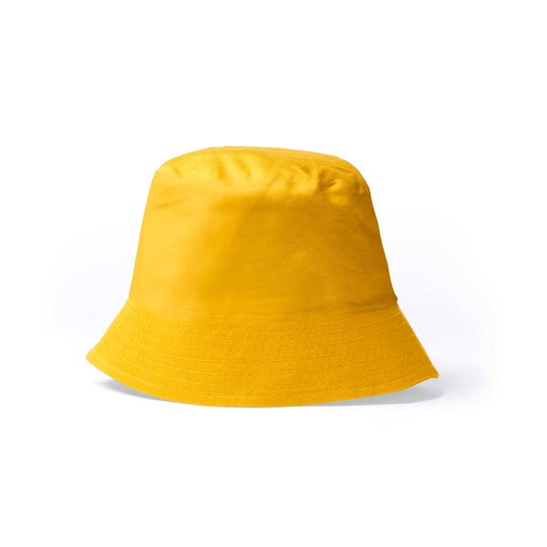 Stamina BOBIN Cotton bucket bob hat in golden yellow - promotional merchandise printed with your company logo
