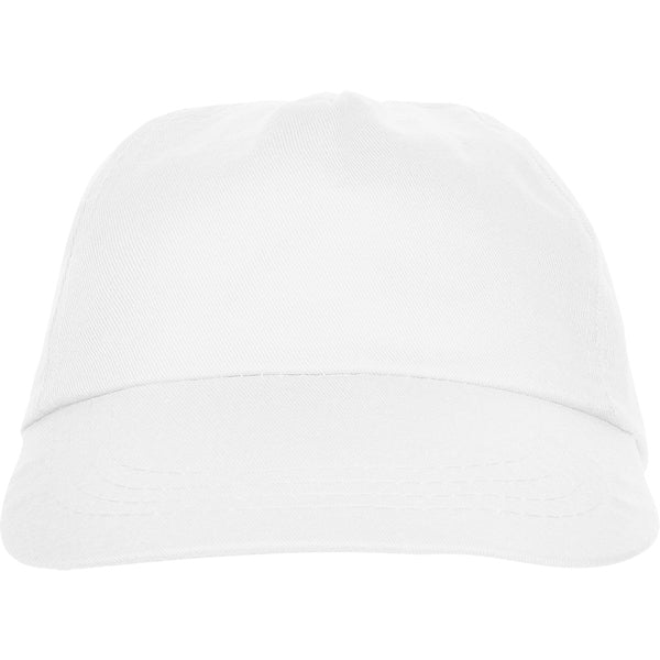 Stamina BASICA Polyester / cotton cap in white - promotional merchandise printed with your company logo